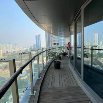 Balcony in 2 BHK Apartment at Lodha Fiorenza, Nesco – for Sale