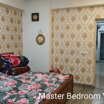 Bedroom in 3 BHK Apartment at Gaur City 1st Avenue, Gaur City 1 – for Rent