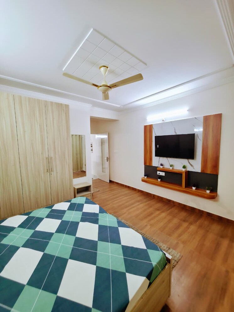 Bedroom, sector 46 1 Bedroom 720 Sq.Ft. Builder Floor In Sector 46 Gurgaon 9730075