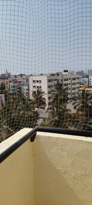 Balcony in 3 BHK Apartment at Nagarjuna Green Ridge, Hsr Layout – for Rent