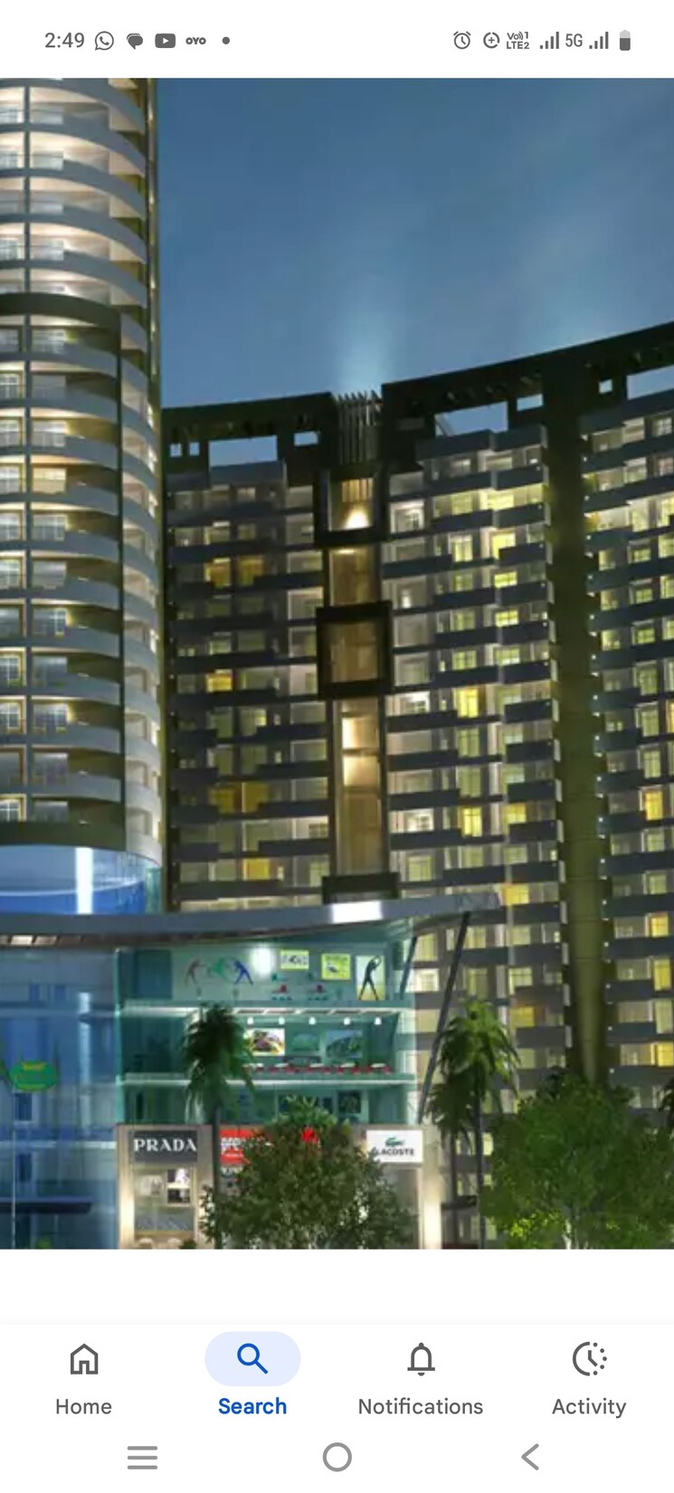Exterior View, parx-laureate 4 Bedroom 3850 Sq.Ft. Apartment In Sector 108 Noida 9730268
