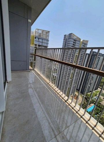 Balcony in 3 BHK Apartment at Tata Serein, Pokhran Road No Two – for Sale