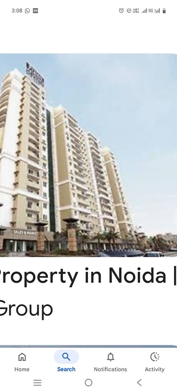 3 BHK Apartment – Exterior View View at Prateek Stylome, Sector 45 - for Rent