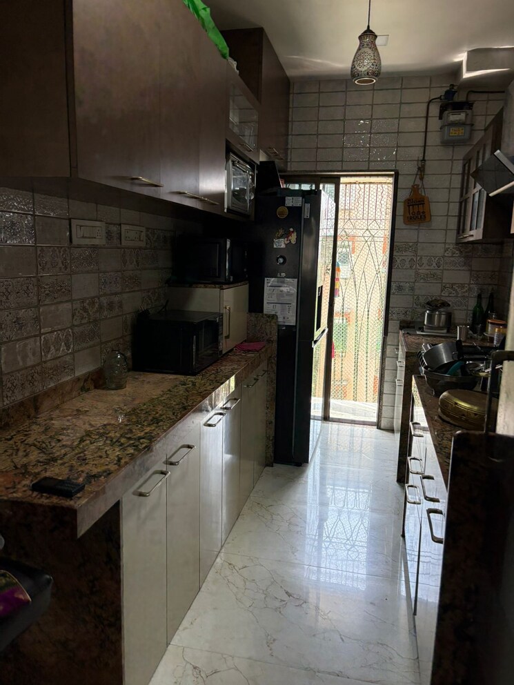 Kitchen, new-krishna-tower 3 Bedroom 1000 Sq.Ft. Apartment In Kopar Khairane Navi Mumbai 9730351