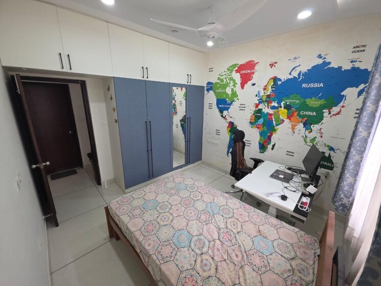 Bedroom, prestige-lakeside-habitat 3 Bedroom 1697 Sq.Ft. Apartment In Varthur Bangalore 9730408