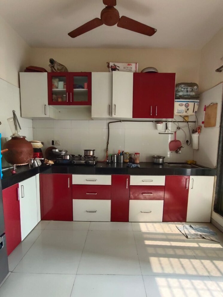 Kitchen, kamdhenu-commerz 2 Bedroom 1200 Sq.Ft. Apartment In Kharghar Navi Mumbai 9730456