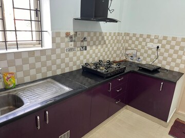 Kitchen in 3 BHK Apartment at Ramanshree Nagar – for Rent
