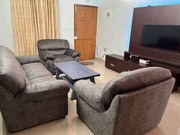 Living Room in 3 BHK Apartment at Ramanshree Nagar – for Rent