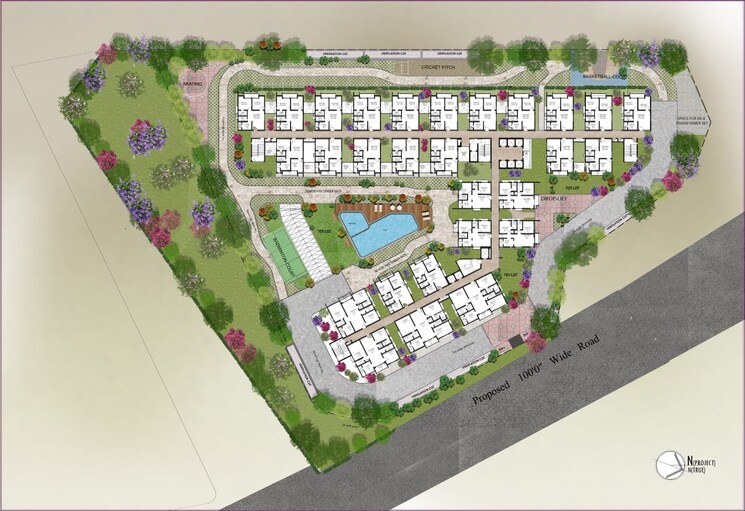 Master Plan, ghr-callisto 2 Bedroom 1195 Sq.Ft. Apartment In Kollur Hyderabad 9730507