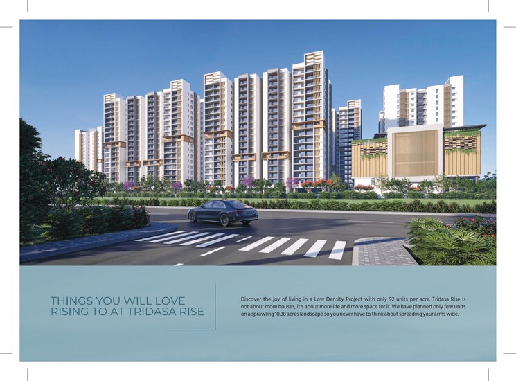 Exterior View, tridasa-rise 3 Bedroom 1733 Sq.Ft. Apartment In Nallagandla Hyderabad 9730619
