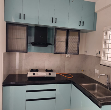 Kitchen in 2 BHK Apartment at My Home Sayuk, Nallagandla – for Rent