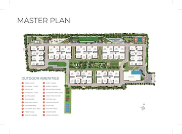 Master Plan in 3 BHK Apartment at Tridasa Rise, Nallagandla – for Sale