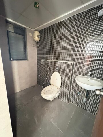 Bathroom in 2 BHK Apartment at Lodha Palava City Lakeshore Greens, Dombivli East – for Rent