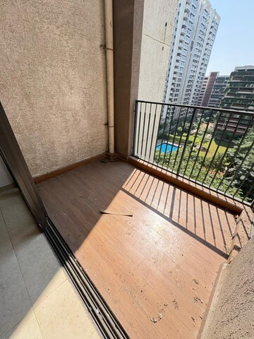 Balcony in 2 BHK Apartment at Lodha Palava City Lakeshore Greens, Dombivli East – for Rent