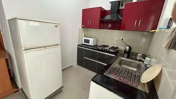 Kitchen in 2.5 BHK Apartment at Mantri Group Celestia, Gachibowli – for Rent