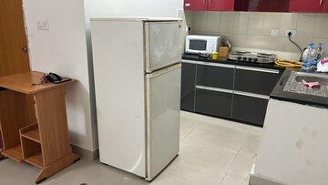 Kitchen in 2.5 BHK Apartment at Mantri Group Celestia, Gachibowli – for Rent