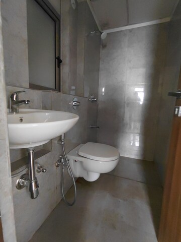 Bathroom in 2 BHK Apartment at Sheth Irene, Malad West – for Rent