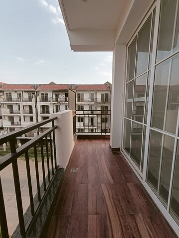 Balcony in 3 BHK Apartment at Sushma Valencia, International Airport Road – for Rent