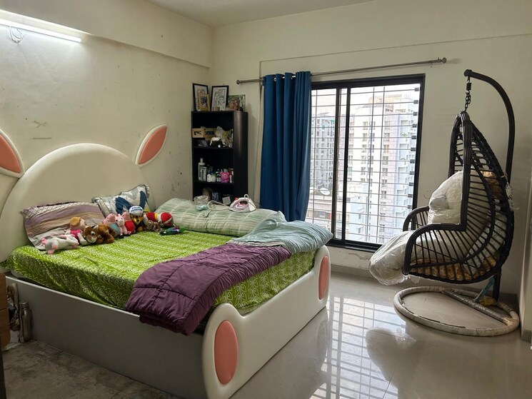 Bedroom, pebbles-i 3 Bedroom 1500 Sq.Ft. Apartment In Bavdhan Pune 9731155