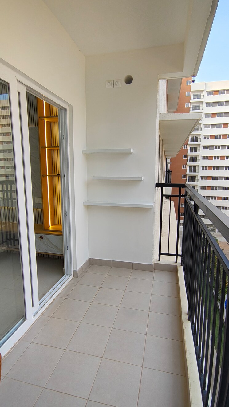 Balcony, adarsh-greens 2 Bedroom 995 Sq.Ft. Apartment In Kogilu Bangalore 9731146