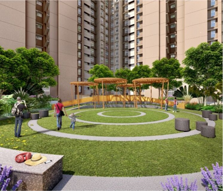 Garden, kohinoor-eden 2 Bedroom 567 Sq.Ft. Apartment In Kalyan East Thane 9731192