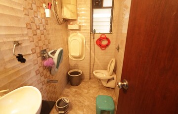 Bathroom in 2 BHK Apartment at Vijay Wimbledon Park, Vartak Nagar – for Rent
