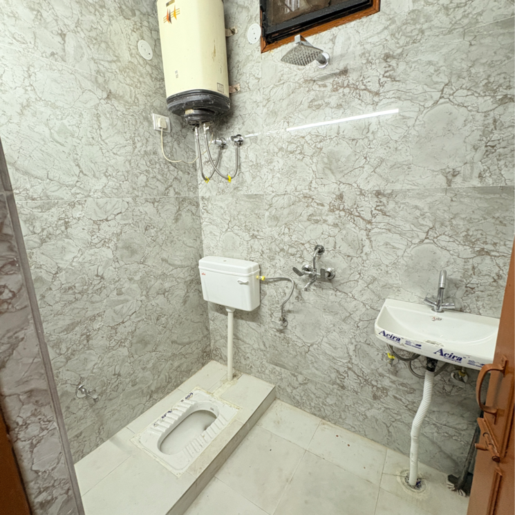 Bathroom, khirki extension 2 Bedroom 74 Sq.Yd. Builder Floor In Khirki Extension Delhi 9731227