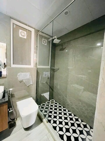 Bathroom in Studio Builder Floor at Sector 44 – for Rent