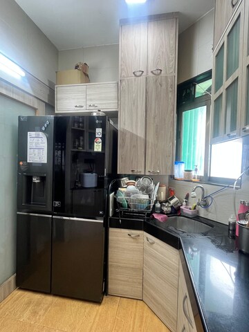 Kitchen in 3 BHK Apartment at The Park Residency Andheri, Andheri West – for Rent