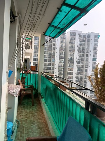Balcony in 3.5 BHK Apartment at Omaxe Hazratganj Residency, Gomti Nagar – for Sale