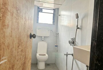 Bathroom in 2 BHK Apartment at MIG Colony, Worli – for Rent