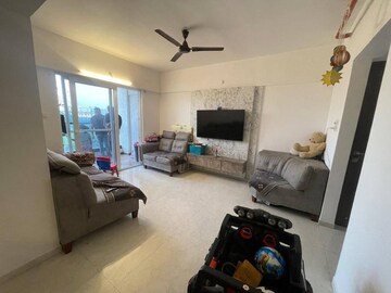 Living Room in 2 BHK Apartment at Majestique Towers, Kharadi – for Rent