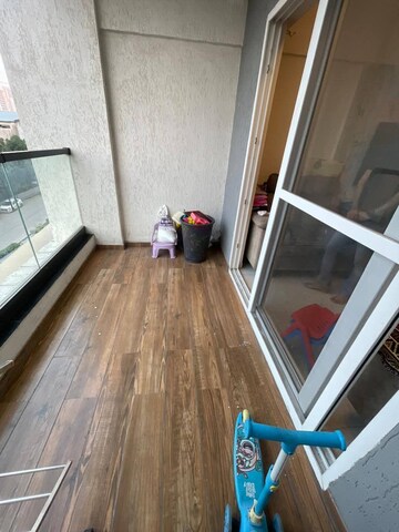 Balcony in 2 BHK Apartment at Majestique Towers, Kharadi – for Rent