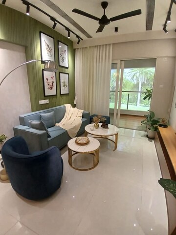 Living Room in 2 BHK Apartment at Yashwin Orrizonte, Kharadi – for Rent