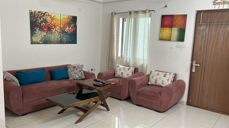 Living Room, aparna-sarovar-zenith 2.5 Bedroom 1565 Sq.Ft. Apartment In Nallagandla Hyderabad 9728206