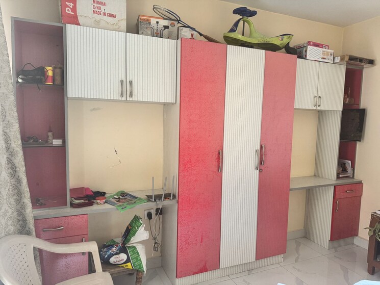 Master Bedroom, aliens-space-station 2 Bedroom 1432 Sq.Ft. Apartment In Tellapur Hyderabad 9731479