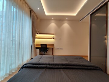 Bedroom in 1 BHK Apartment at Bhartiya City Leela Residences, Thanisandra Main Road – for Rent