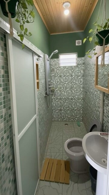 Bathroom in  Pg at Vineet Khand – for Rent