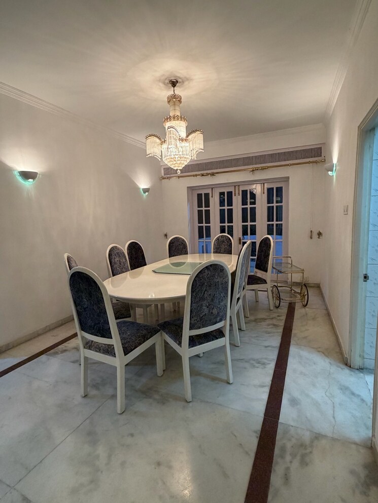 Dining area, amrutha-valley 4 Bedroom 4200 Sq.Ft. Penthouse In Banjara Hills Hyderabad 9731553
