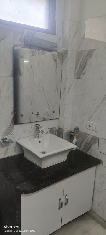 Bathroom in 3 BHK Builder Floor at Greater Kailash I – for Rent