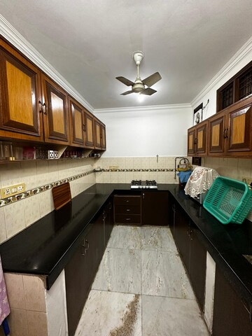 Kitchen in 3 BHK Builder Floor at Greater Kailash I – for Rent