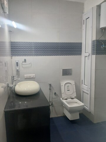 Bathroom in 3 BHK Builder Floor at Millenium Residency, Sector 47 – for Rent