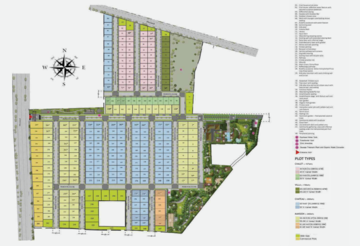 Plot Area in  Plot at Shriram Rainforest, Yelahanka – for Sale