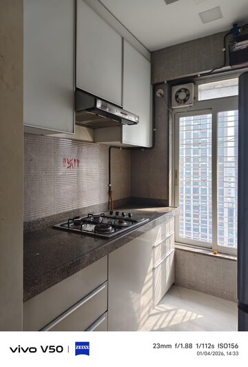 Kitchen in 2 BHK Apartment at JP Unity Tower, Lower Parel – for Rent