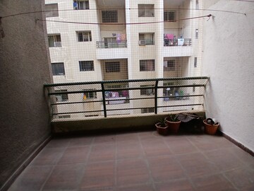 Balcony in 2 BHK Apartment at Jalan Aura County Pune, Wagholi – for Rent