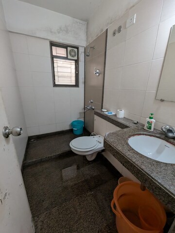 Bathroom in 2.5 BHK Apartment at Pimple Gurav – for Rent