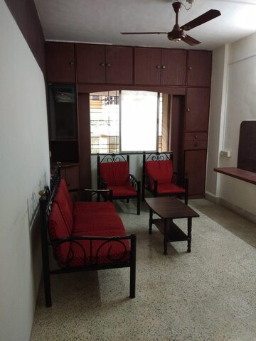Living Room in 1 BHK Apartment at Gita Apartment, Erandwane – for Rent