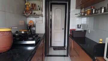 Kitchen in 2 BHK Apartment at Gundecha Builders Valley Of Flowers, Kandivali East – for Rent