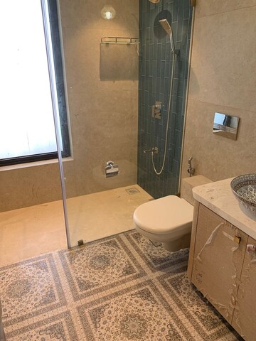 Bathroom in 3 BHK Apartment at Bandra West – for Rent