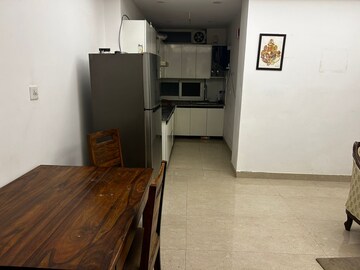 Kitchen in 3 BHK Builder Floor at Maharishi Dayanand CGHS, Vasant Kunj – for Rent